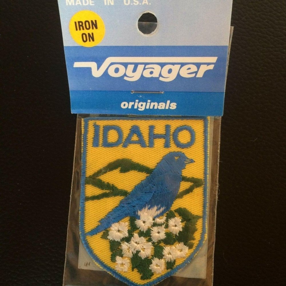 VINTAGE PATCH NEW IN PACKAGE IDAHO BIRD